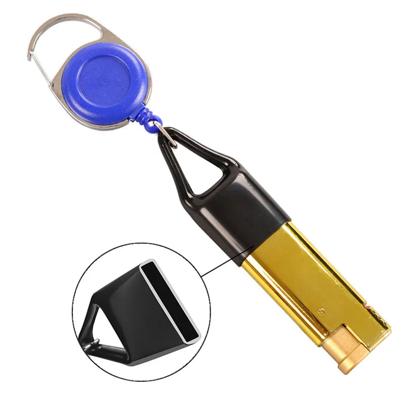 BlazeBand – Retractable Silicone Lighter Holder🌿